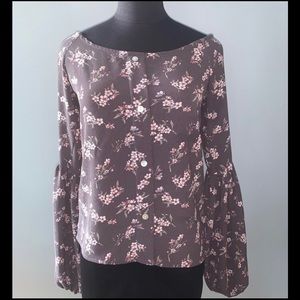 MENDOCINO Floral Blouse